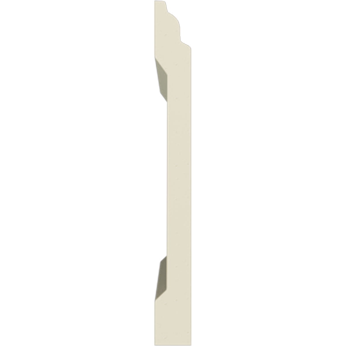 Ekena Millwork 5 7/8"H x 5/8"P x 94 1/2"L Remington Baseboard Moulding (12-Pack)