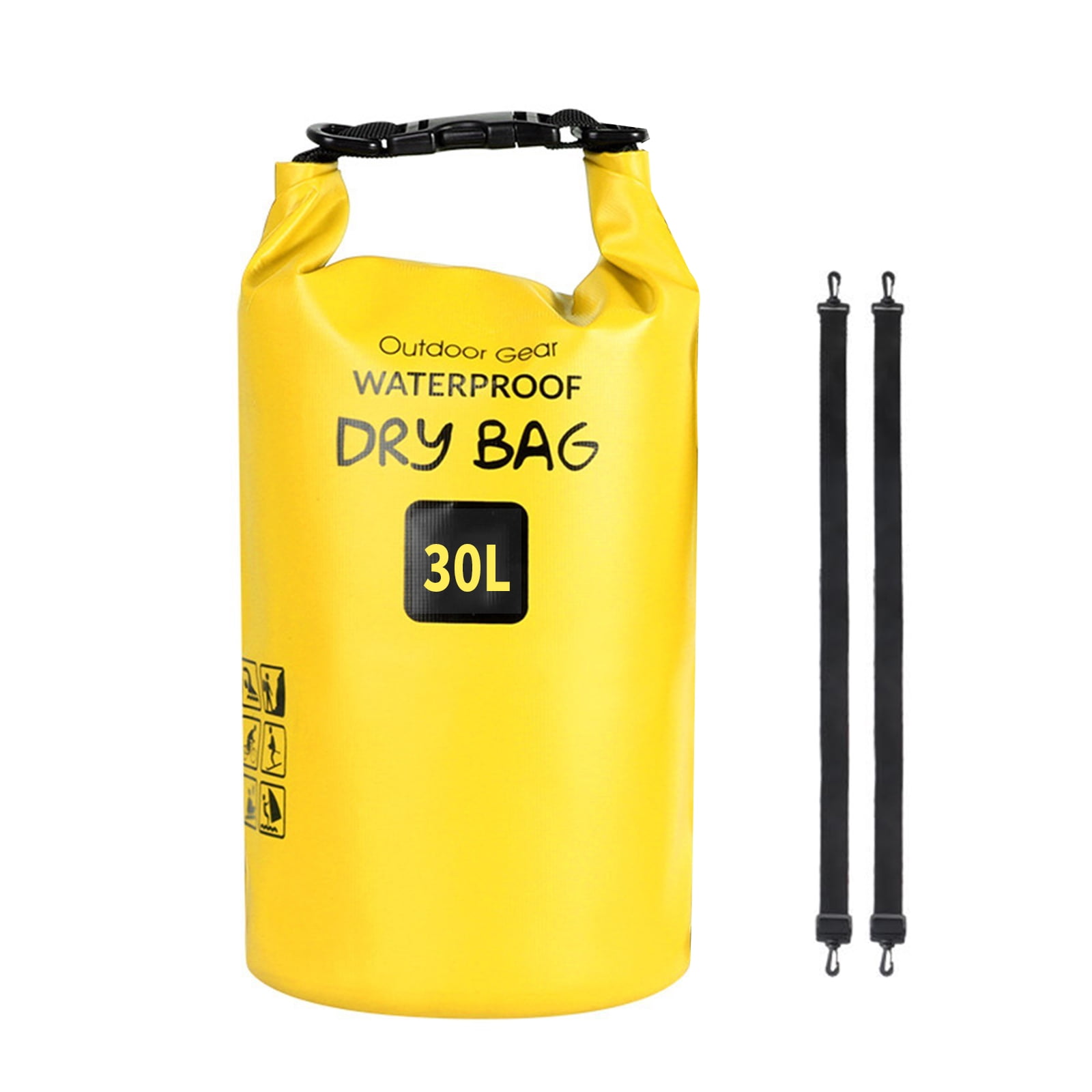 Waterproofs Dry Bag Swimming Bag Dry Sacks Floating Dry Gear Bags for Boating Fishing Rafting Swimming Easy to Carry