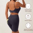 thumbnail image 5 of Diufon Two Piece Workout Sets for Women Spaghetti Straps Sports Bras and High Waist Matching Shorts Gym Yoga Outfits, 5 of 9