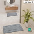 thumbnail image 3 of Juego de alfombras de baño LANE LINEN, 2 unidades, extra suaves y absorbentes, 3 of 9