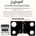 thumbnail image 2 of Stove Protector Liners Compatible with Frigidaire Stoves, Gas Ranges - Customized - Easy Cleaning Liners for Frigidaire Compatible Model FGGS3075KWA, 2 of 5