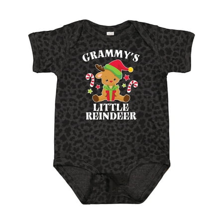 

Inktastic Christmas Grammy s Little Reindeer with Candy Canes Gift Baby Boy or Baby Girl Bodysuit