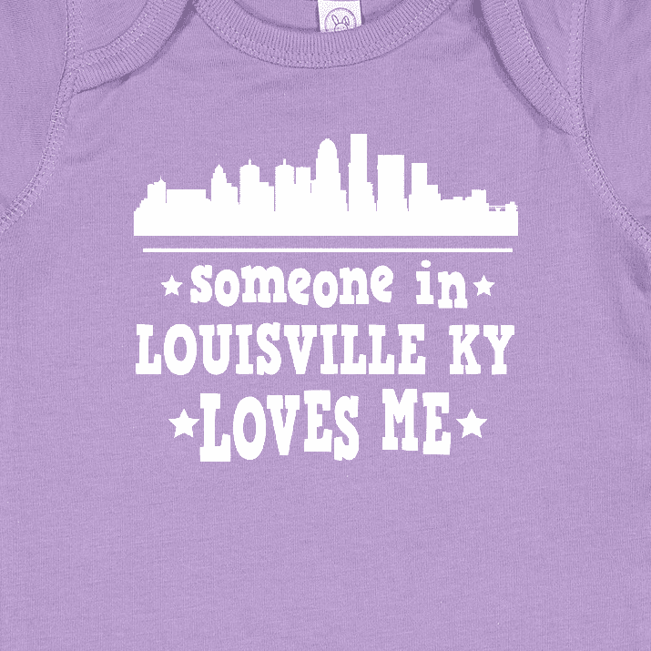 Inktastic Louisville Kentucky Someone Loves Me Gift Toddler Boy or Toddler  Girl T-Shirt