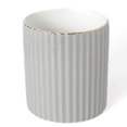 thumbnail image 1 of Soporte para bolígrafos CROWNOS, vaso organizador de cerámica para lápices, color gris, 1 of 6