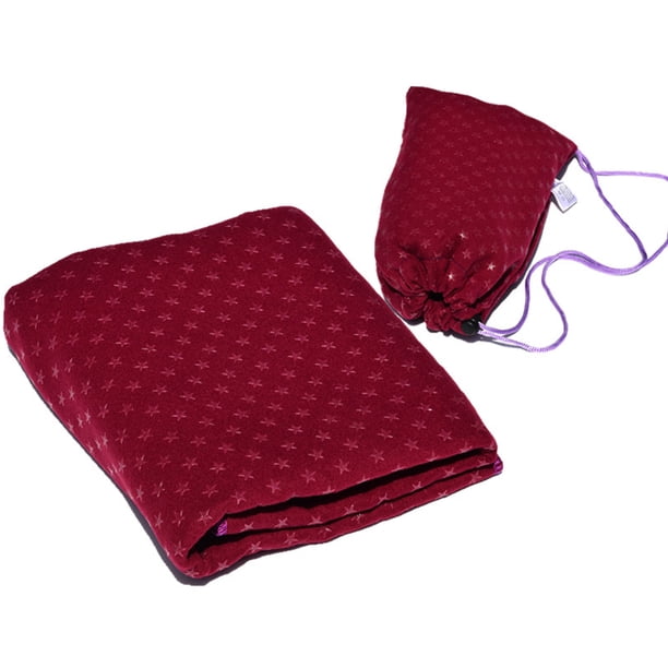 Toalla de yoga Patrón de estrella Toalla de yoga Manta de yoga absorbente Paño de yoga antideslizante para yoga pilates