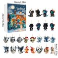 thumbnail image 4 of Calendario de Adviento de Navidad Caja sorpresa con cuenta regresiva para Navidad Mini colgante de bebé dragón acrílico Caja sorpresa con calendario navideño en stock, 4 of 5