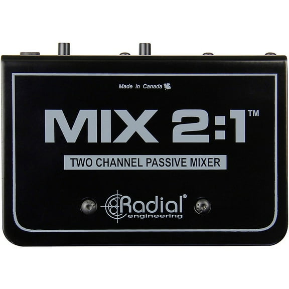 Radial Engineering MIX 2:1 Two Channel Audio Combiner & Mixer