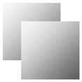 thumbnail image 1 of vidaXL Wall Mirrors 2 pcs 60x60 cm Square Glass, 1 of 4