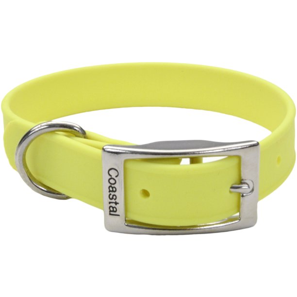 Coastal 14" Waterproof Dog CollarYellow