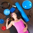 thumbnail image 4 of Half Ball Trainer Yoga Ball with Resistant Band Foot Pump Set, Half Exercise with Fitness Elastic Belt Hedgehog Balance Pods for Core Stability Full Body Workout Gym, 4 of 6