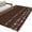 Brown, variant on Round Rugs 3.3Ft, Rustic Botanical Round Area Rug Washable Indoor Throw Carpet, Japanese Herb on Black Simple Art Soft Non Slip Circle Rug for Laundry Room Patio Home Decor Aesthetic