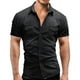 thumbnail image 1 of Camisa vaquera fina Qarigey para hombre gris oscuro 2XL, 1 of 6