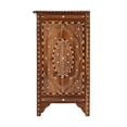 thumbnail image 4 of Beaumont Lane Traditional 40"W Bone 4 Drawer Accent Chest in Brown, 4 of 7