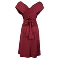 thumbnail image 5 of Women's Multi Strap Backless Dress Casual Sleeveless with Tie Detail Flirty Party Clubwear Summer, 5 of 5