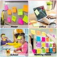 thumbnail image 4 of Sticky Notes Oleitodh 100 unidades, 7,6 x 7,6 cm, autoadhesivas, 20 colores, 4 of 9