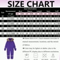 thumbnail image 3 of Towmus Boys' and Girls' Snowsuit Jumpsuit Thermal Snow Suit for Kids Winter Ski Suit Toddler One-Piece Snowsuit Winter Outdoor jumpsuit (1T-15), 3 of 7