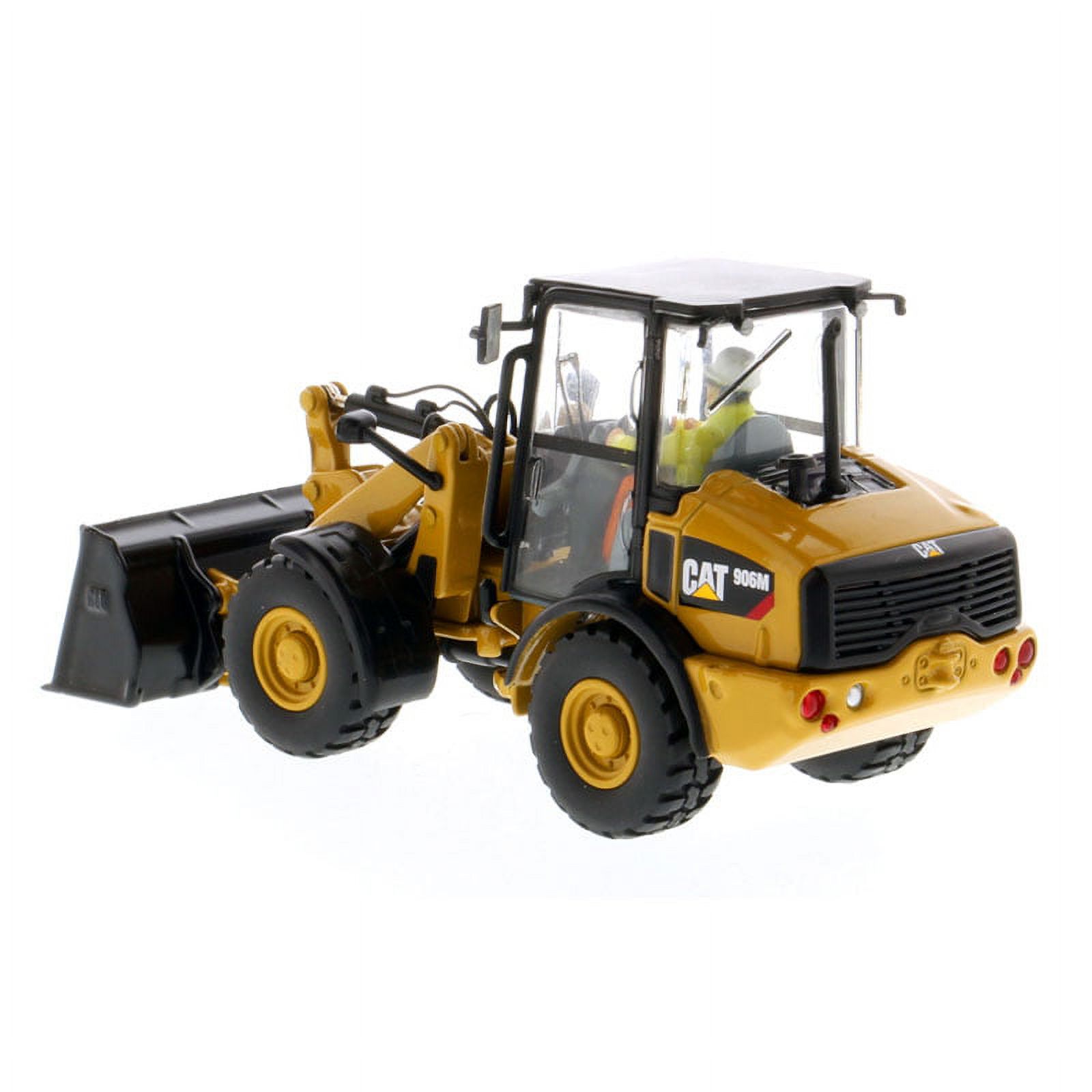 Diecast Masters 85557 1-50 CAT Caterpillar 906M Diecast Model Compact Wheel Loader with Operator - image 3 of 4