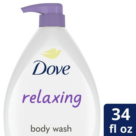 Dove Beauty Relaxing Body Wash Pump - Lavender &#38; Chamomile - 30.6 fl oz