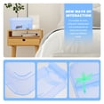 thumbnail image 3 of SHISUYAN Blue Plastic Reptile Feeding Box for Pet Use Durable Leak Proof 1 Set, 3 of 9