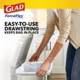 thumbnail image 4 of Glad Protection Series Force Flex 110 Bags Drawstring Fresh Clean Odor Shield 13 Gallon, 4 of 11