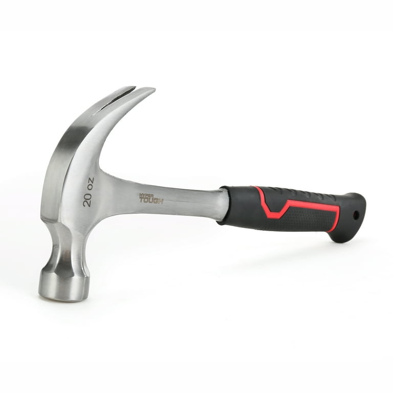 Hyper Tough 20 oz One Piece Claw Hammer TH20219A - Walmart.com Hyper Tough 20 oz One Piece Claw Hammer TH20219A - Walmart.com