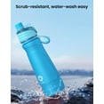 thumbnail image 6 of Stainless Steel Insulated Water Bottle with Mist & Sip Cooling Function, 24OZ BPA-Free Leak-Proof Portable for Gym School Camp Sport, 6 of 6