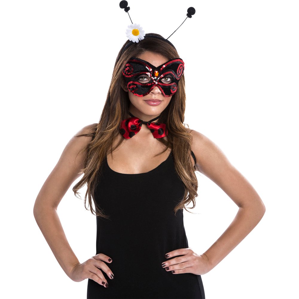 Ladybug Women�s Adult Halloween Dress Up / Role Play Costume Kit