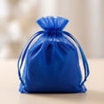thumbnail image 5 of Organza Drawstring Gift Bags - Sheer Pouches for Weddings, Birthdays, and Party Favors - Reusable, Translucent Fabric, Perfect for Candy, Jewelry, and DIY Packaging,Blue, 5 of 5