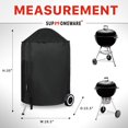thumbnail image 2 of Cubierta para parrilla Suphomeware 56 cm impermeable de alta resistencia, 2 of 6