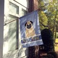 thumbnail image 2 of Carolines Treasures BB5589CHF Pug Fawn Welcome Flag Canvas House Size, 2 of 4