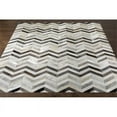 thumbnail image 6 of Surya Trail TRL-1129 120x168" Rectangle Modern Leather Rug in Gray/Charcoal, 6 of 6