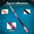 thumbnail image 6 of GSE Games & Sports Expert Set of 4 58" 2-Piece Canadian Maple Hardwood Billiard Pool Cue Sticks for Commercial, Bar and House Use (6 Colors,18-21oz Available), 6 of 9