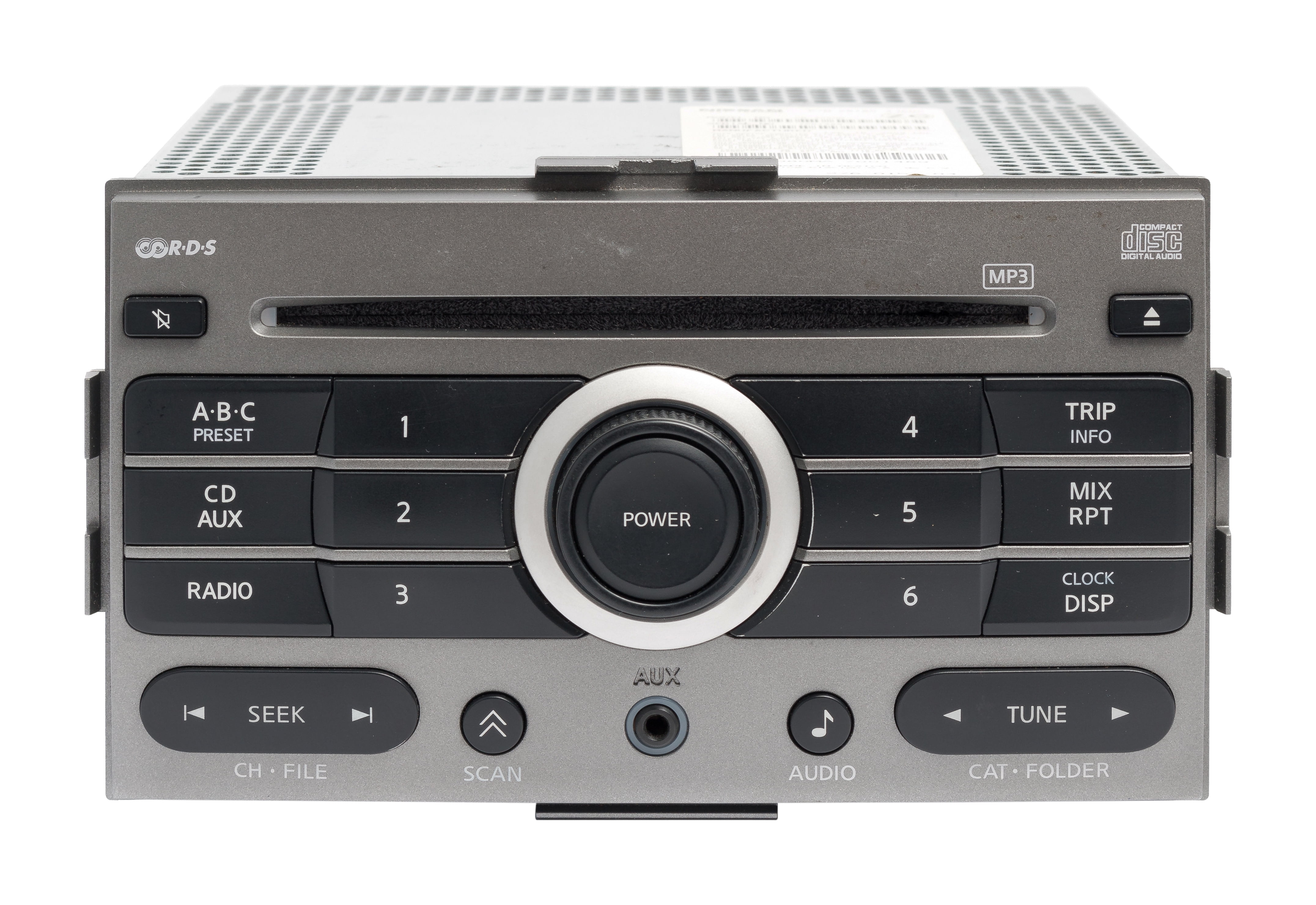 Restored 2009 Nissan Sentra AMFM Radio with CD MP3 Player Aux Port Part Number 28185ZJ60D (Refurbished)
