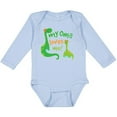 thumbnail image 3 of Inktastic My Oma Loves Me Dinosaur Boys Long Sleeve Baby Bodysuit, 3 of 5