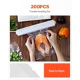 thumbnail image 5 of VEVOR Vacuum Sealer Bags, 200 PCS 8 x 12 Inch Durable Seal Bags, Non-BPA Food Grade Seal A Meal Freezer Bags, Vac Sealing Bag for Food Saver,Ideal Food Storage Vacuum Bags for Meal Prep or Sous Vide, 5 of 9