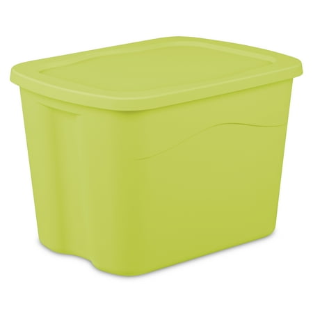 Sterilite 18 Gal Tote, Cobalt Crush