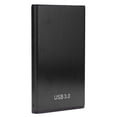 thumbnail image 2 of Caja de caja externa para disco duro USB 3.0 para HDD SSD de 2,5 pulgadas (negro), 2 of 9