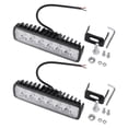 thumbnail image 1 of HLONK 2pcs 18W LED Light Bar LED Work Light Spot Fog Light Off Road Lights Driving Light Boat Light for SUV ATV Car Truck Cart, 1 of 7
