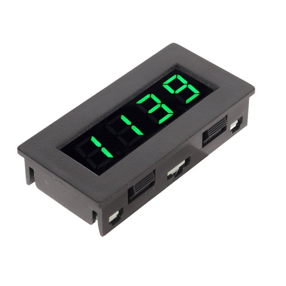 Compteur de Vitesse Numérique à 4 LED, Compteur de Vitesse à Régime, Compteur de Vitesse Numérique à Fréquence, Tachymètre Numérique de 8 à 15V pour Moteur de Voiture