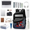 thumbnail image 3 of Rap Music Lil Darkie Song Backpack Casual Daypack School Bag Backpack Satchel Rucksack Shoulder, 3 of 5