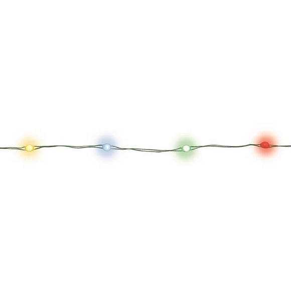 Cadena de luces LED para celebraciones de Navidad, multicolor, 200 quilates, 1,7 m