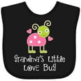 thumbnail image 3 of Inktastic Grandma Little Love Bug Grandchild Girls Baby Bib, 3 of 4