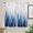 Blue, variant on Sage Green Ombre Forest Tier Curtains 24 Inch Length, Nature Landscape Pine Trees Cafe Short Curtains for Bathroom Over Sink, Small Kitchen Curtain Light Filtering Tiered Drapes 2 Panels 27.5"Wx24"L