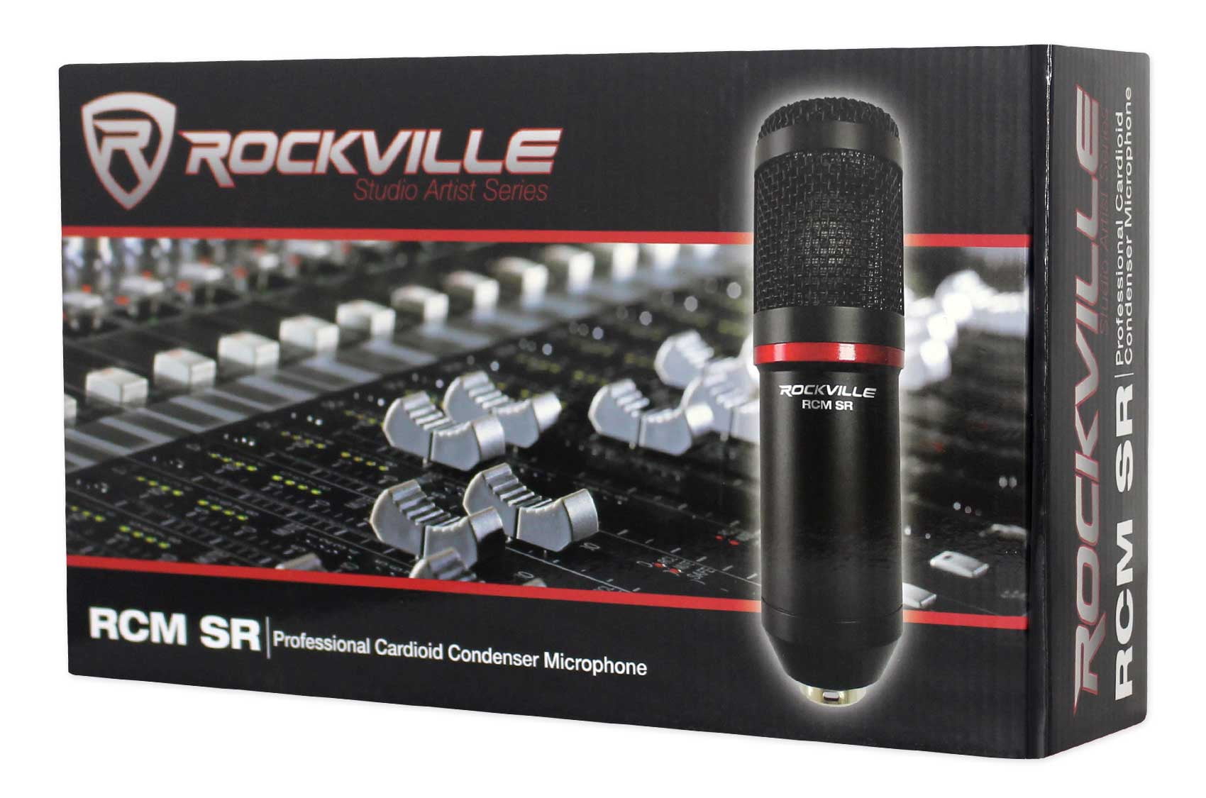 Rockville RCM SR Studio/Recording Condenser Microphone Mic w/ Samsung Capacitors