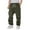 style06-Army Green, variant on Gamivast Boys Casual Joggers Pants Cotton Linen Drawstring Cargo Pants Hiking Outdoor Twill Track Tapered Jogging Sweatpants Pants Navy 10-12 Pantalones Deportivos Para Niños