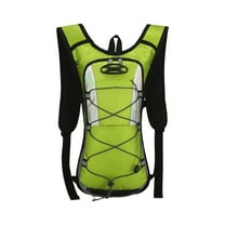 Qiweii Hydration Backpack - Lightweight Hydration Pack Bladder - Water Backpack for Hiking, Running, Biking, and Raves - Road Runner