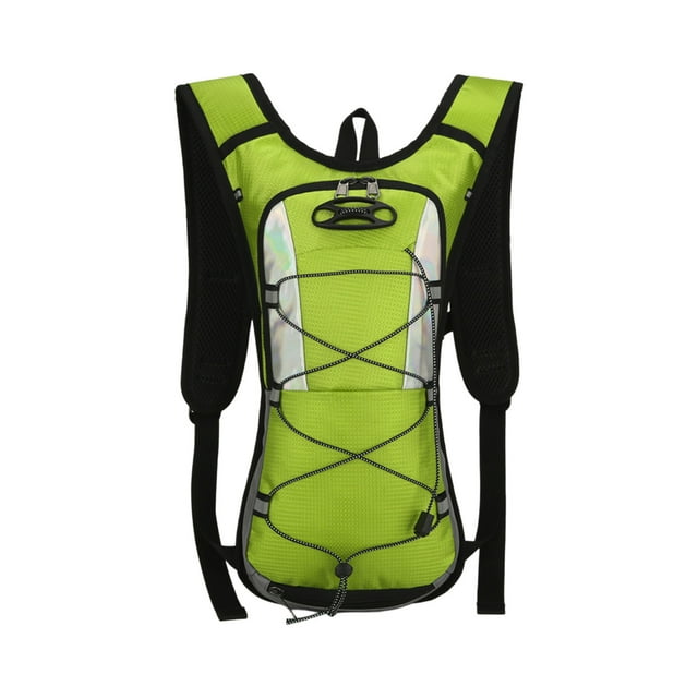 Bwiyojiz Sac à Dos d'Hydratation de Rangement et d'Organisation pour Randonnée, Course, Vélo, Coureur de Route, Hydropack, Escalade, Vert, Cadeaux pour la Maison