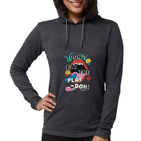 CafePress - Play Doh Don't Eat! Long Sleeve T Shirt - Womens Hooded Shirt