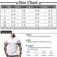 thumbnail image 3 of Vintage Summer Men's T-Shirt Streetwear 3 Buttons Open Fly Loose Clothing Print Short Sleeve T-Shirt 3XL, 3 of 5