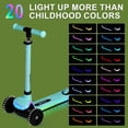 thumbnail image 2 of Patinete Rahmory de 3 ruedas para niños, 20 modos de luz ajustables de 60 a 80 cm, 2 of 6
